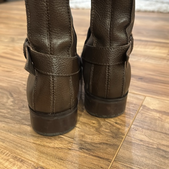 Naturalizer “Rancher” Brown Leather Riding Boots - Picture 7 of 8